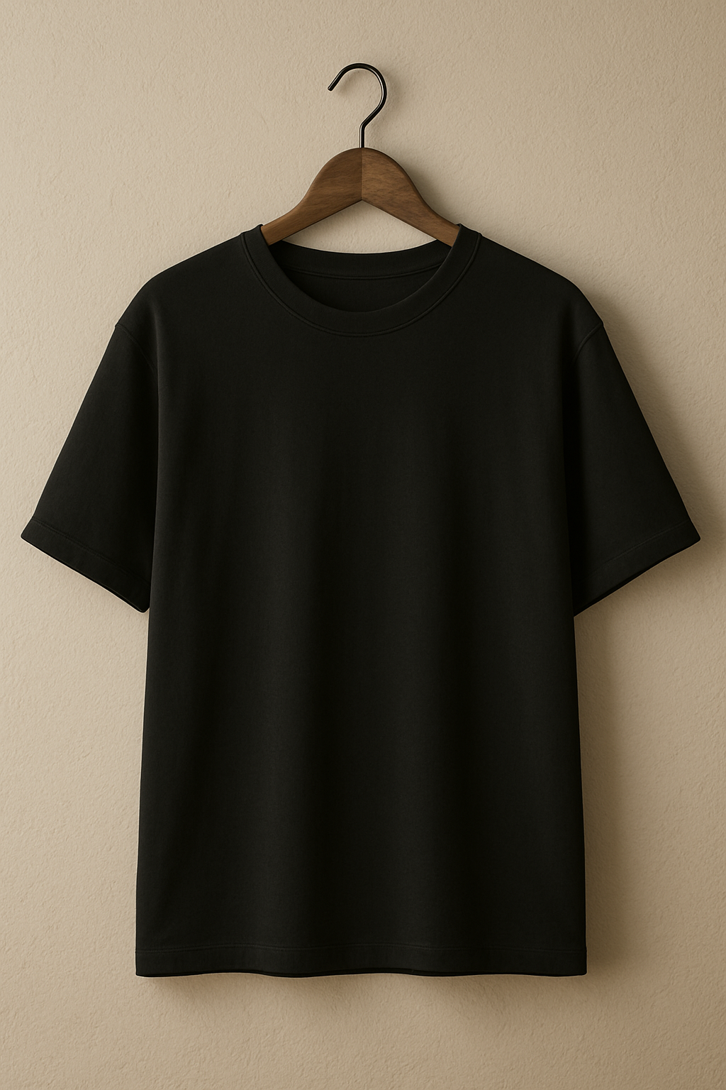 Premium Plain Black T-shirt