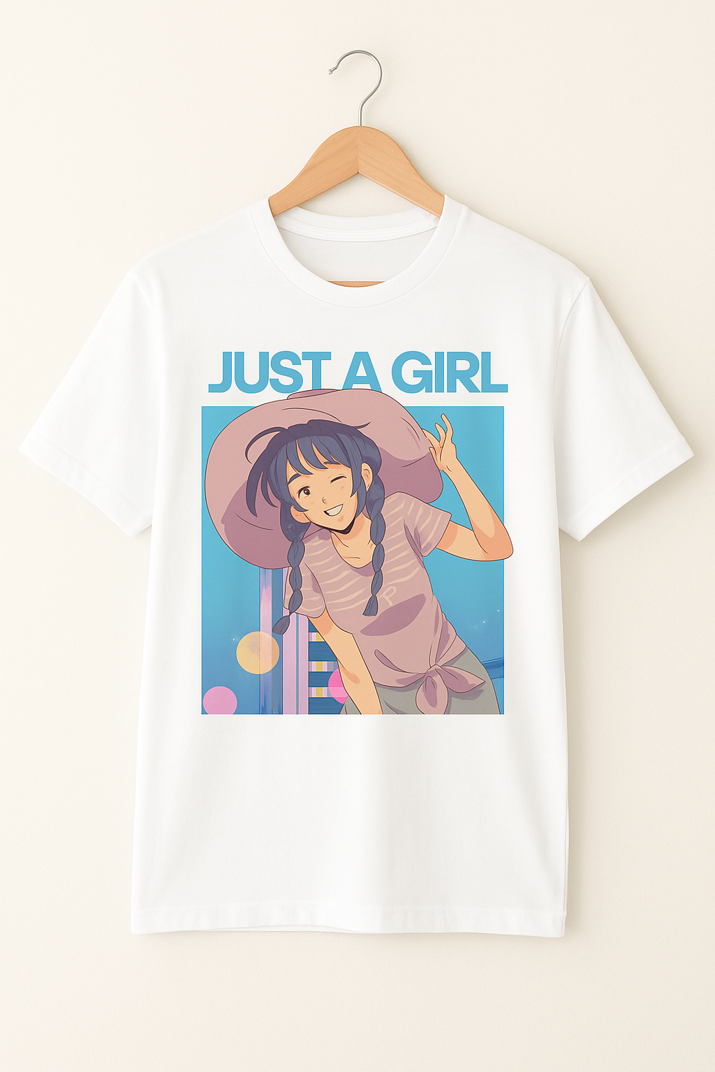 "Just A Girl" - Kawaii Summer Tee