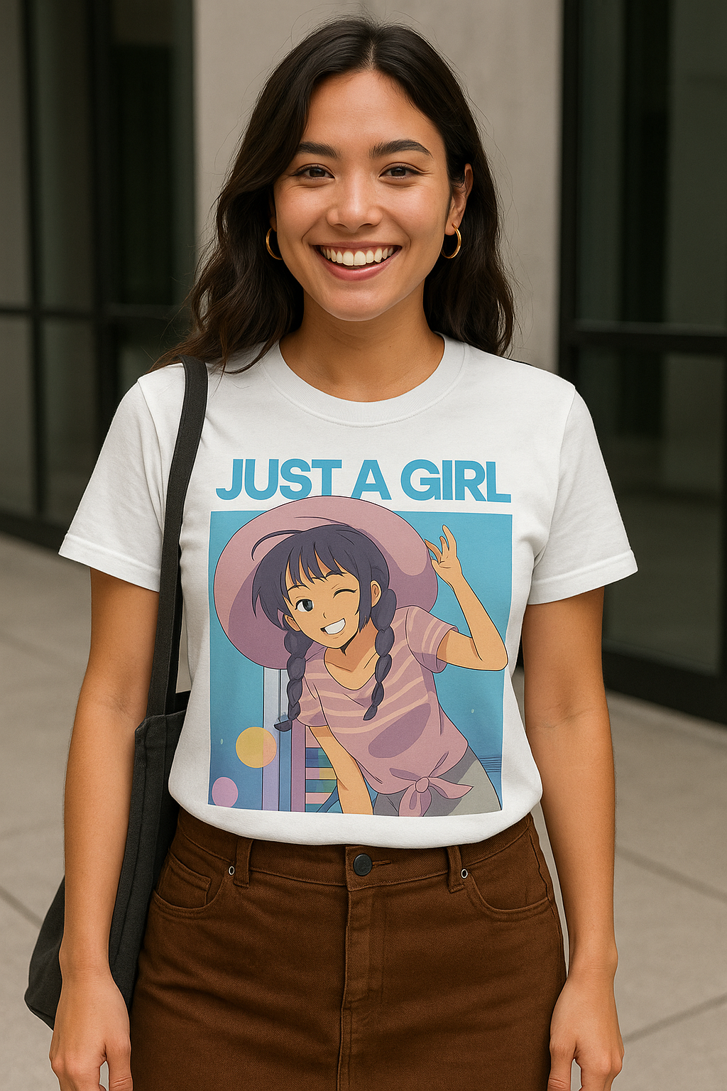 "Just A Girl" - Kawaii Summer Tee